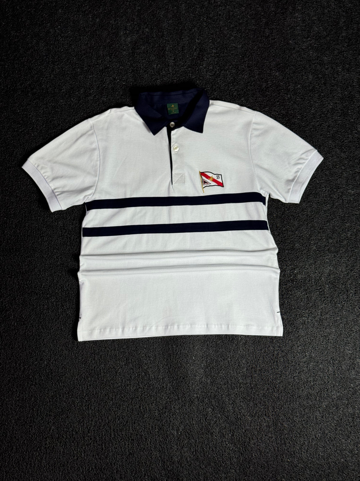 Camisa Polo Brooksfield Masculina Preta — Gola Polo Clássica