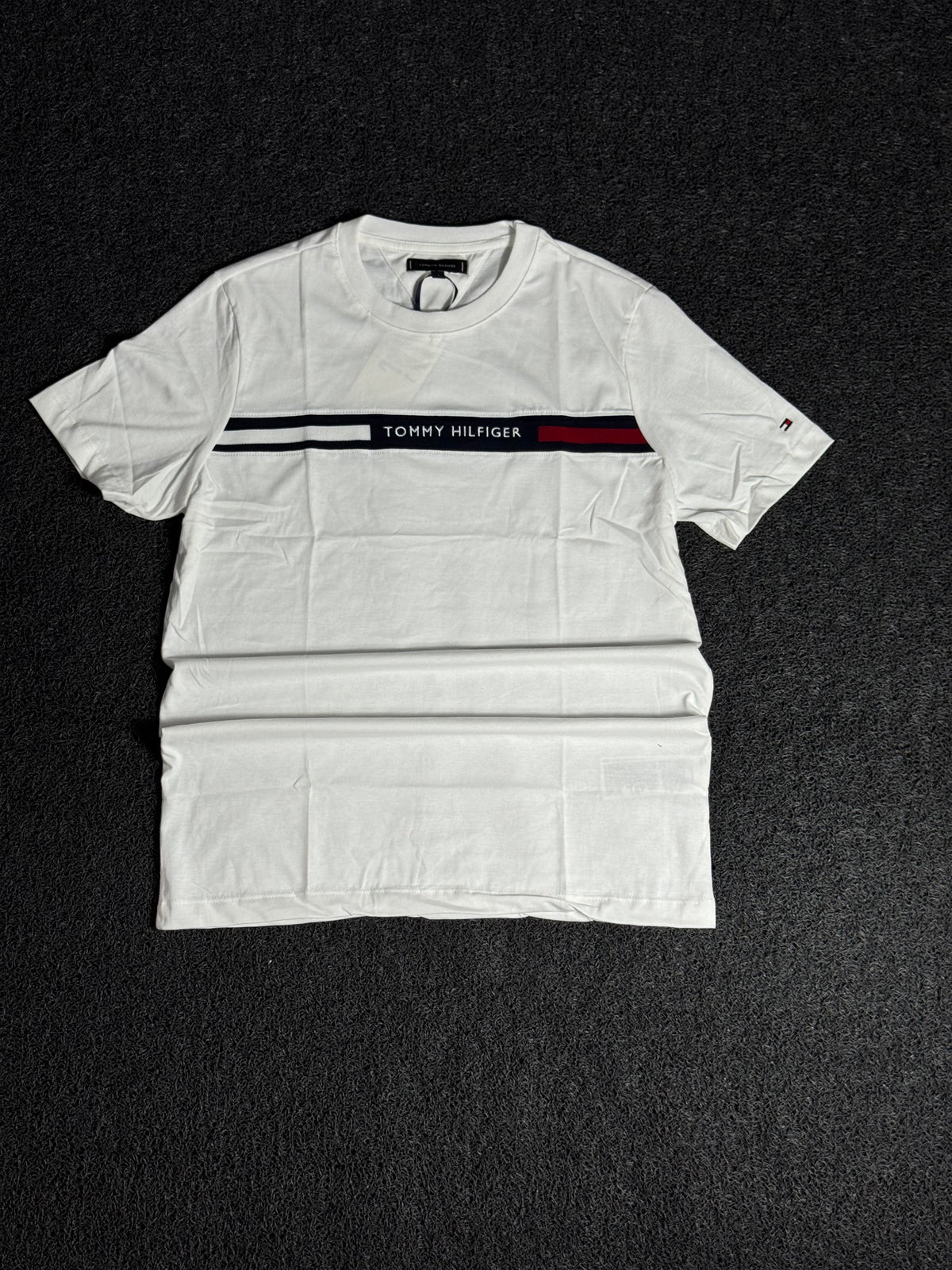Camisa Tommy Masculina Branca — Estilo Casual