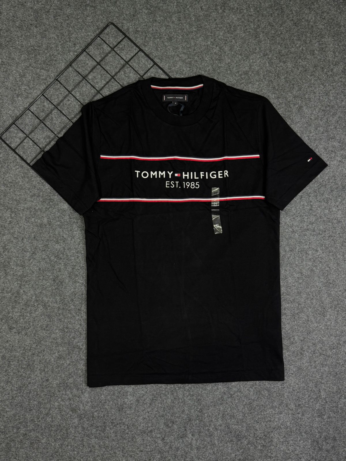 Camisa Tommy Hilfiger Masculina Azul — Estilo Casual